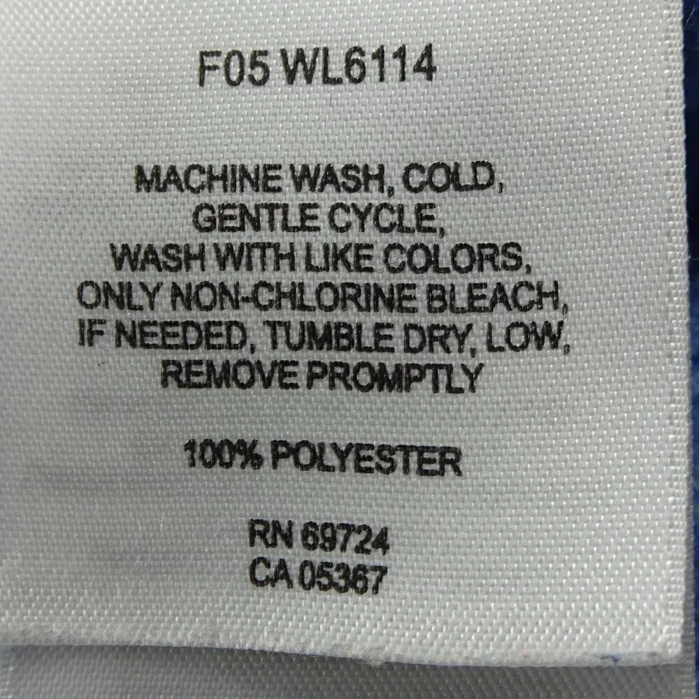 Columbia Sky Blue Fleece Jacket Size Medium